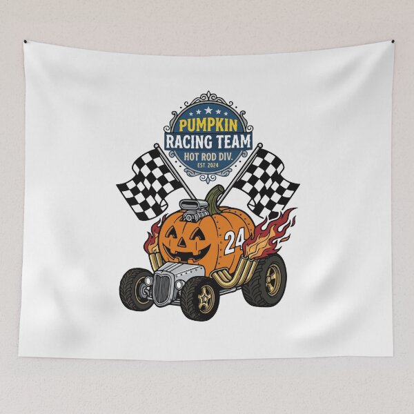 Item preview, Pumpkin Patch Racing Team - opt 11 designed and sold by jlStopMedia.