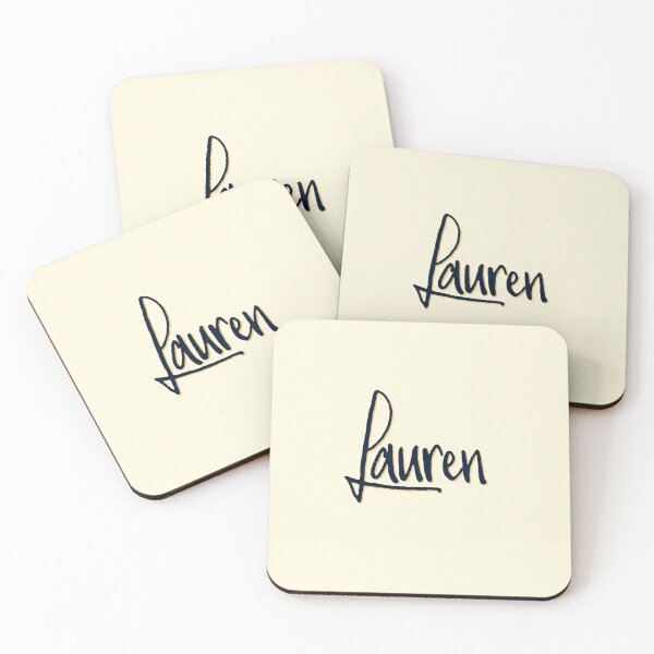 Item preview, LAUREN personalized type design designed and sold by CharlottePlaceArt.