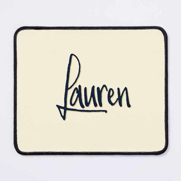 Item preview, LAUREN personalized type design designed and sold by CharlottePlaceArt.