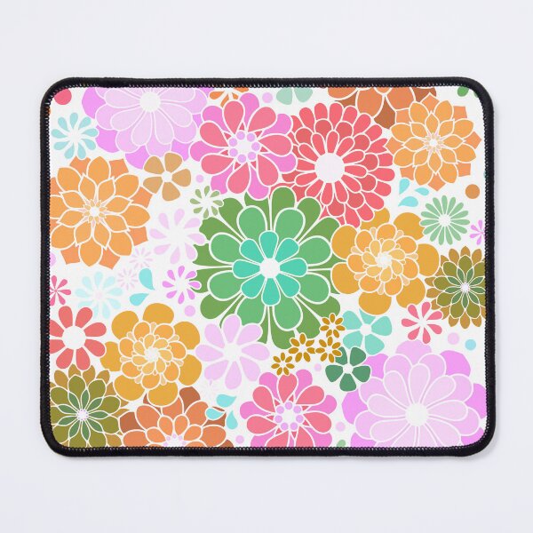 Item preview, Pastel Fall Colors Botanical Flower Pattern designed and sold by Alondra.
