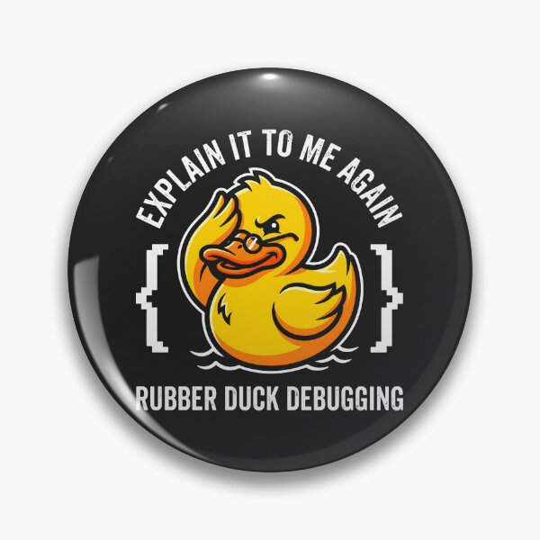 Item preview, Rubber Duck Debugging Software Engineer Tech Humor designed and sold by SplashTastic.