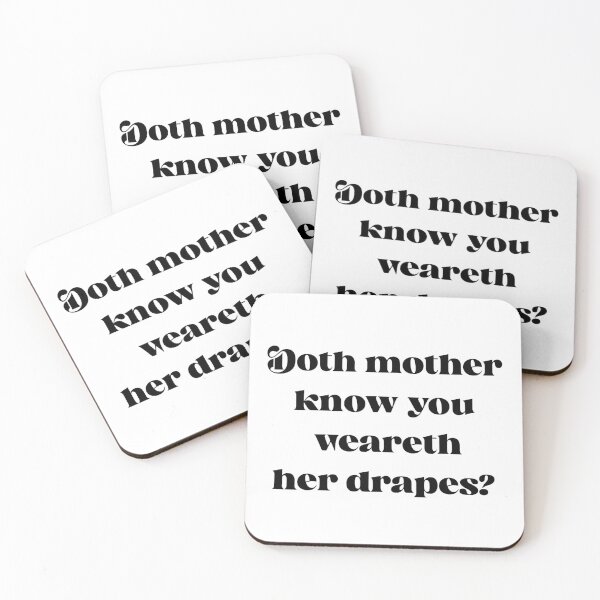 Item preview, Doth Mother Know designed and sold by MochiNelly Designs.