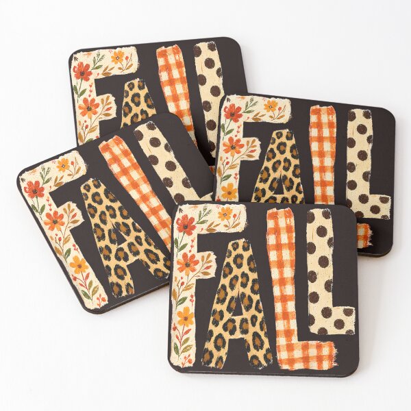 Item preview, Fall Floral Leopard Plaid Autumn Typography Cozy Pumpkin Season Design designed and sold by mari-kayden.