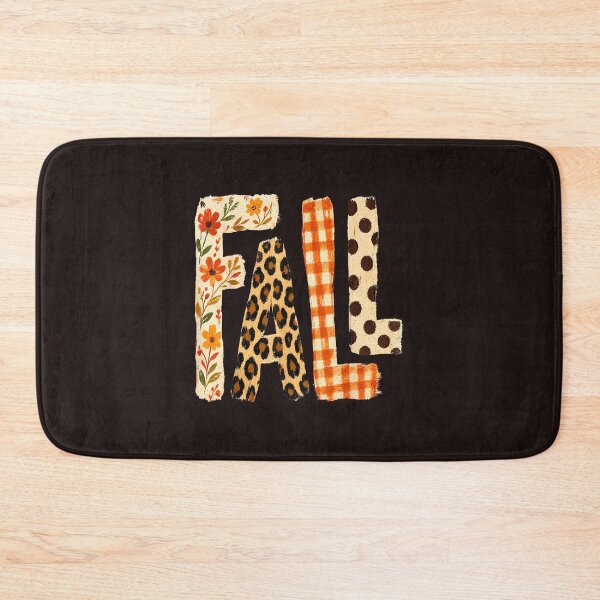 Item preview, Fall Floral Leopard Plaid Autumn Typography Cozy Pumpkin Season Design designed and sold by mari-kayden.