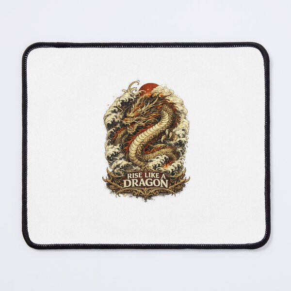 Item preview, Rise Like a Dragon | Japanese Dragon Vintage Tattoo Style T-Shirt designed and sold by Norique_7.