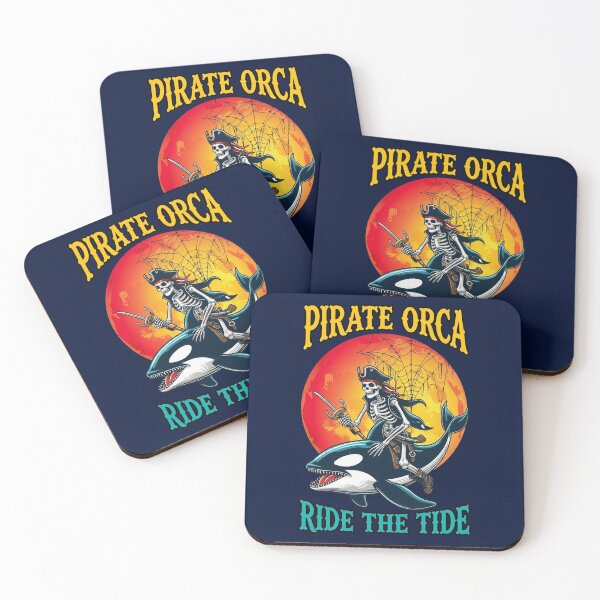 Item preview,  Pirate Orca Ride The Tide  designed and sold by jezebelrobinson.