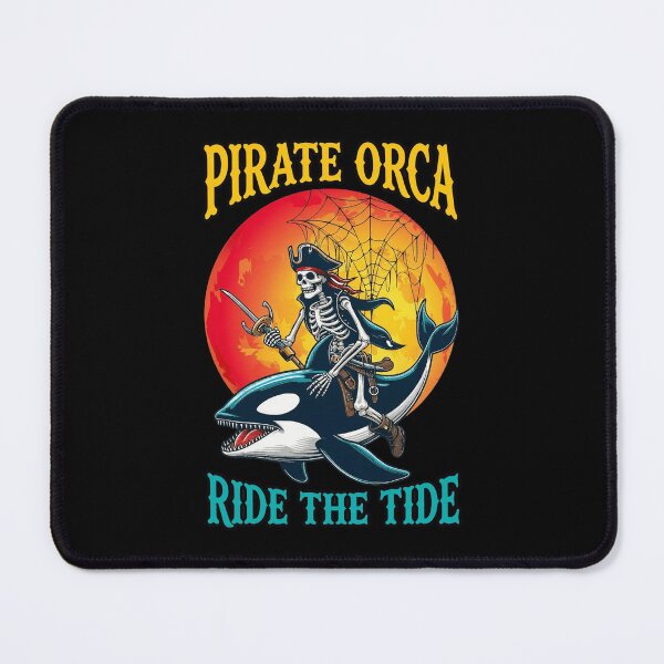 Item preview, Pirate Orca Ride The Tide designed and sold by jezebelrobinson.