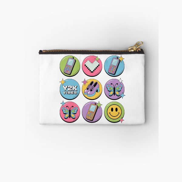 Item preview, Y2K Vibes Retro Sticker Sheet with Cute Phone, Butterfly and Kawaii Icons designed and sold by FestivityFinds.