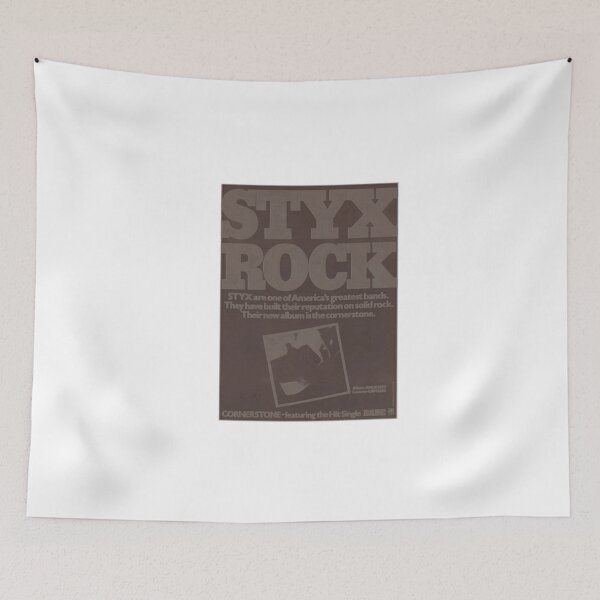 Item preview, Band Singer Styx Music Logo Vintage Album  designed and sold by ChaosColorCo.