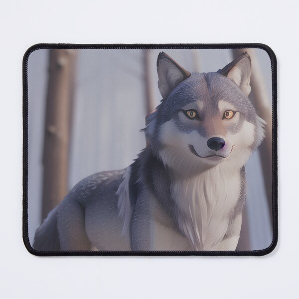 Item preview, Majestic Winter Wolf Portrait designed and sold by MoonGlyphSilence.