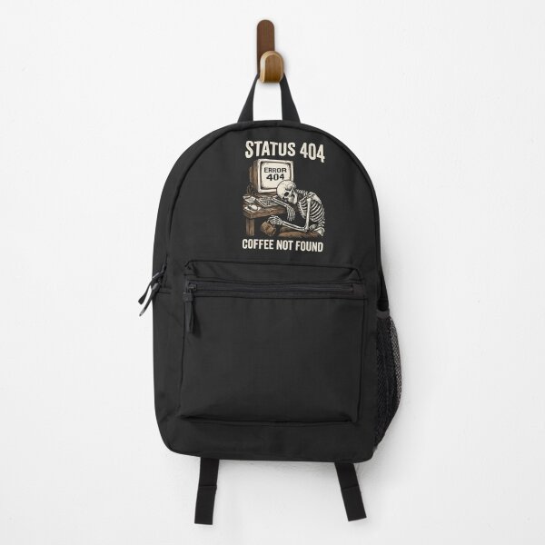 Item preview, Status 404 Coffee Not Found Retro Tech Programmer Humor designed and sold by SplashTastic.