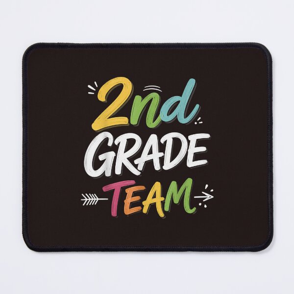 Item preview, 2nd Grade Team Back to School Rainbow Typography Student Design designed and sold by mari-kayden.