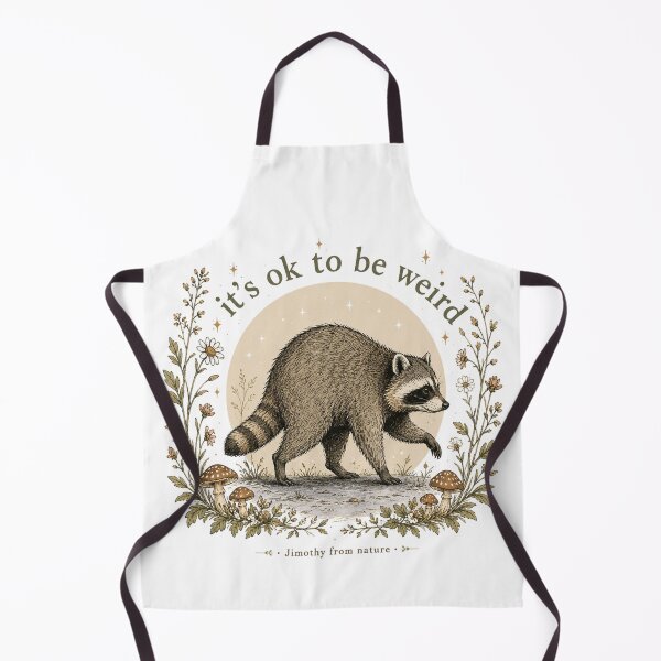 Item preview, Jimothy from Seattle It’s OK to Be Weird Raccoon Cottagecore designed and sold by OlakunleOloroz.