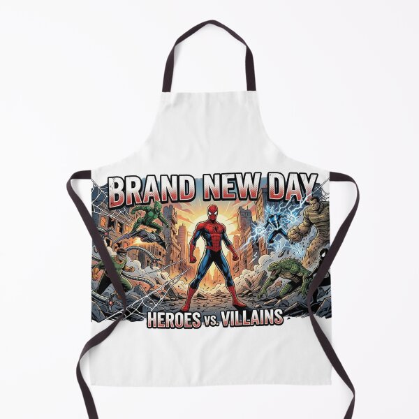 Item preview, Spider Hero Brand New Day Heroes vs Villains Comic Action Epic Superhero Fan Art designed and sold by Lineesh Kumar.