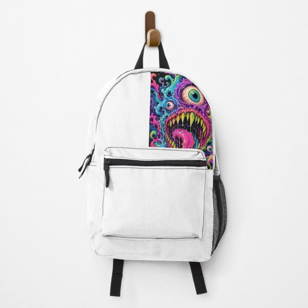 Item preview, Psychedelic Trippy Neon Multi Eyed Monster Art designed and sold by Arts Design 15.