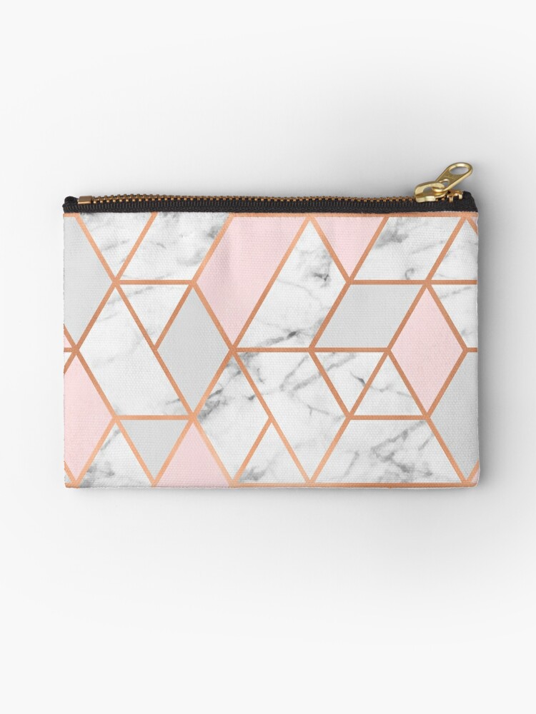 rose gold pouch