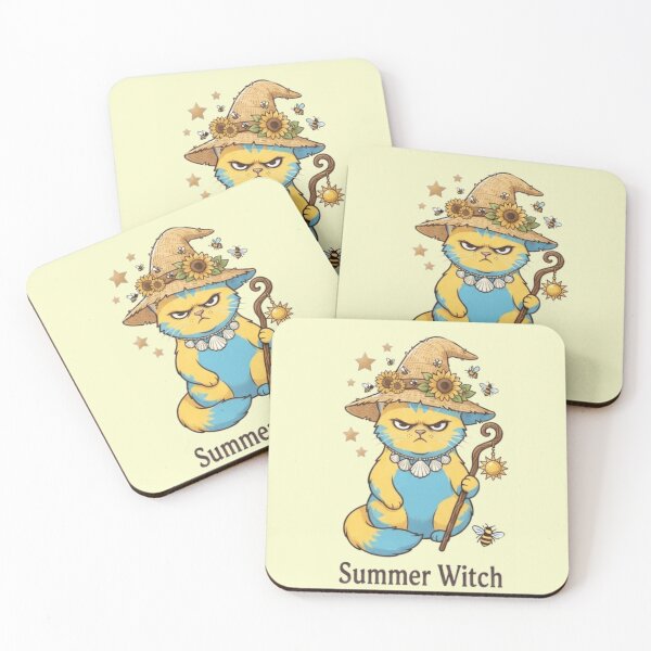 Artikelvorschau, Sommerhexenkatze entworfen und verkauft von Wicca and mythical creatures .