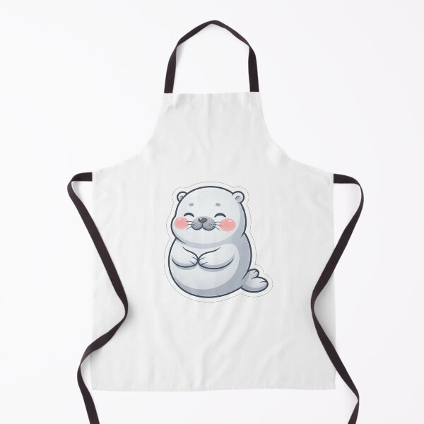 Item preview, Cute Chonk White Seal Holding Paws designed and sold by Owcomm.