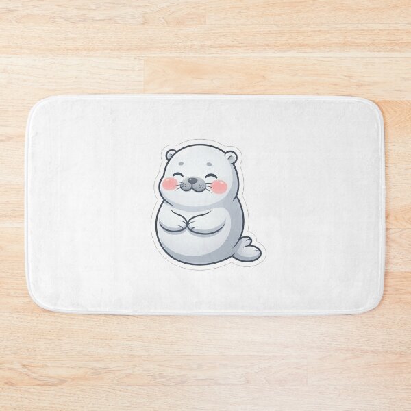 Item preview, Cute Chonk White Seal Holding Paws designed and sold by Owcomm.