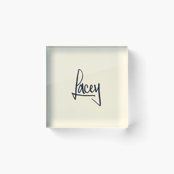 Item preview, LACEY personalized type design designed and sold by CharlottePlaceArt.