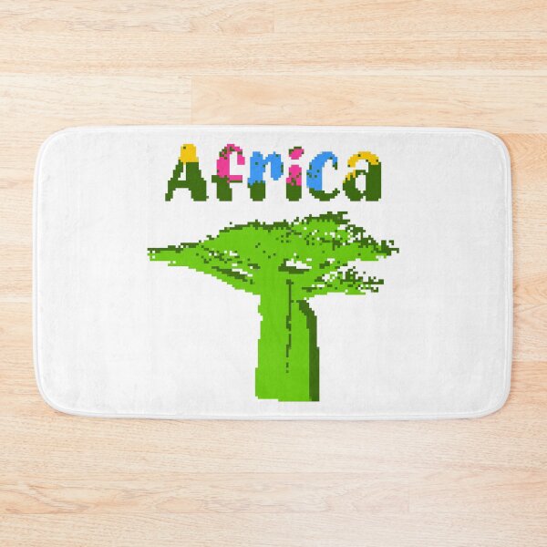 Item preview, The baobab tree in Africa in pixels designed and sold by ANVivid.
