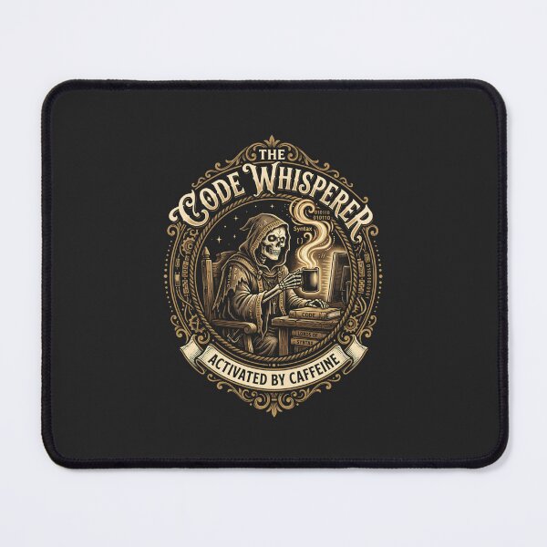 Item preview, The Code Whisperer Occult Vintage Software Engineer Gift designed and sold by SplashTastic.