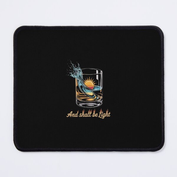 Item preview, Ocean Wave Sunset in Whiskey Glass Surreal Quote Art designed and sold by Velouria Universe.