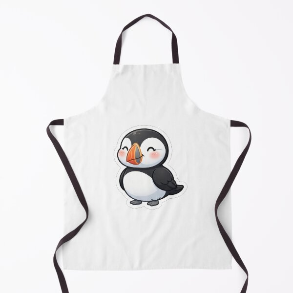 Item preview, Cute Little Puffin Bird Character Illustration designed and sold by Owcomm.