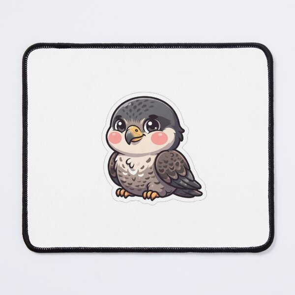 Item preview, Cute Baby Falcon Bird Animal Illustration designed and sold by Owcomm.