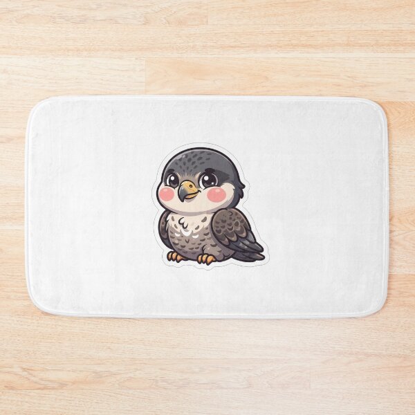 Item preview, Cute Baby Falcon Bird Animal Illustration designed and sold by Owcomm.