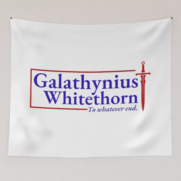 Item preview, Throne of Glass Aelin Galathynius Rowan Whitethorn To Whatever End Sarah J Maas Political Logo Election Year Rock the Vote TOG Design designed and sold by AraWalcherArt.