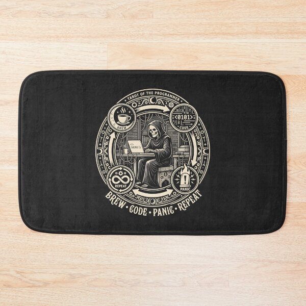 Item preview, Tarot Of The Programmer Dark Academia Software Developer Merch designed and sold by SplashTastic.