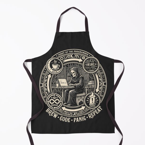 Item preview, Tarot Of The Programmer Dark Academia Software Developer Merch designed and sold by SplashTastic.