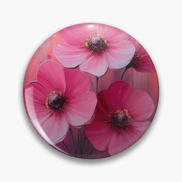 Artikelvorschau, Abstraktes Blumenbild in Rosa entworfen und verkauft von 247GiftsbyTina.