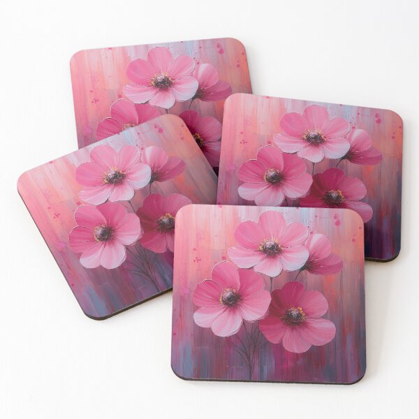 Item preview, Pink Abstract Floral Painting designed and sold by 247GiftsbyTina.
