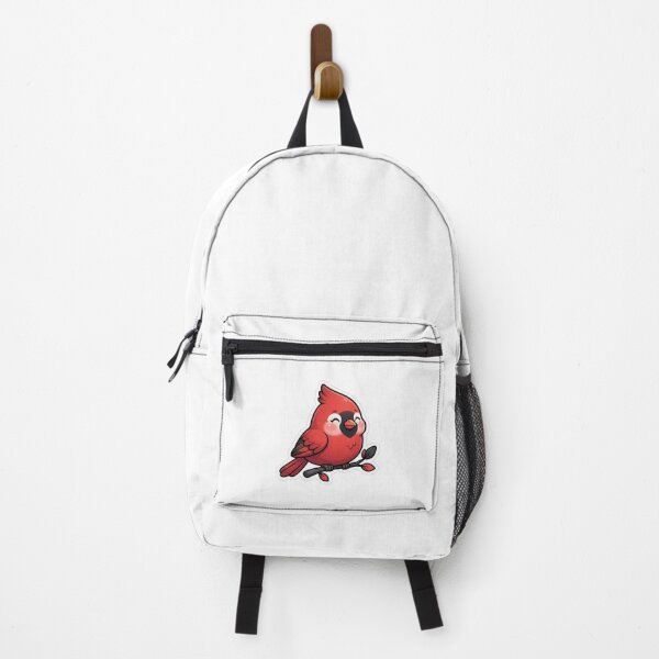 Item preview, Cute Little Red Cardinal Bird Holding Branch designed and sold by Owcomm.