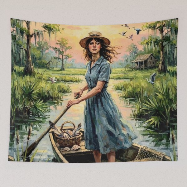 Item preview, Where the Crawdads Sing Drama Fine Art Tribute designed and sold by Art's Diner.