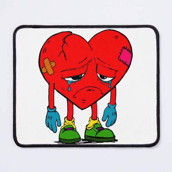 Item preview, Broken Heart; Cartoon; designed and sold by StickerApe.