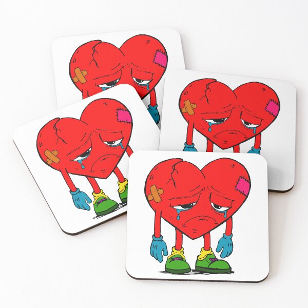 Item preview, Broken Heart; Cartoon; designed and sold by StickerApe.