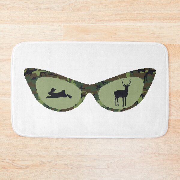Item preview, Pixelated camouflage hunter glasses designed and sold by ANVivid.