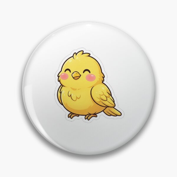 Item preview, Cute Little Yellow Bird Chibi Chick designed and sold by Owcomm.