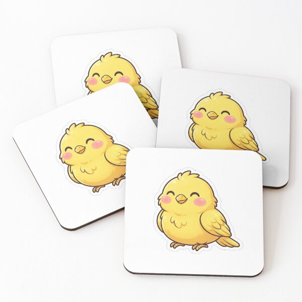 Item preview, Cute Little Yellow Bird Chibi Chick designed and sold by Owcomm.