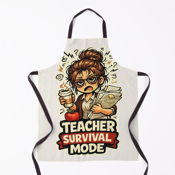 Item preview, Teacher Survival Mode Funny Tired Teacher Coffee – Teacher Appreciation Gift designed and sold by SanaCreation13.