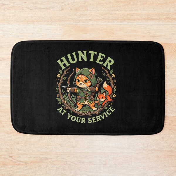 Item preview, Cute Cat Hunter RPG Class Fantasy Animal Parody designed and sold by AdyKurniawan.