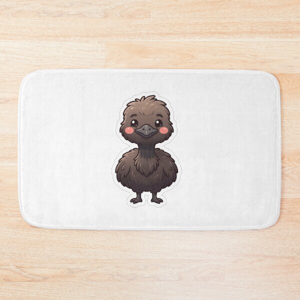 Item preview, Cute Fluffy Baby Emu Bird designed and sold by Owcomm.