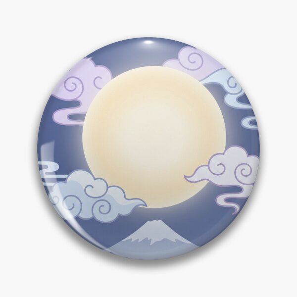Item preview, full moon night in Japan designed and sold by SoraPetals.