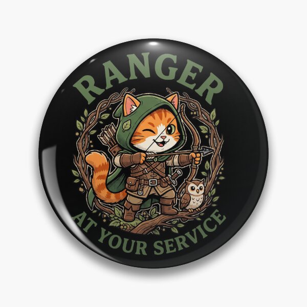 Item preview, Cute Cat Ranger RPG Class Animal Fantasy Parody designed and sold by AdyKurniawan.