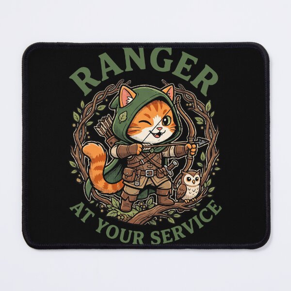 Item preview, Cute Cat Ranger RPG Class Animal Fantasy Parody designed and sold by AdyKurniawan.