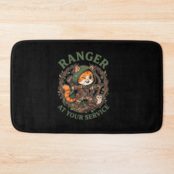 Item preview, Cute Cat Ranger RPG Class Animal Fantasy Parody designed and sold by AdyKurniawan.