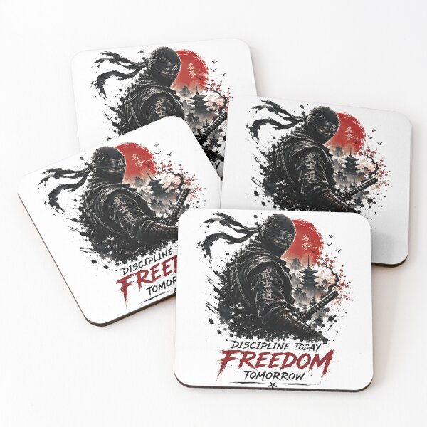 Item preview, Ninja Discipline Freedom Ink Art designed and sold by Amr Siam.